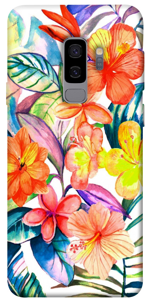 

Чехол Цветочный коктейль для Galaxy S9+ 1166728