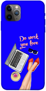 Чехол Do work you love для iPhone 11 Pro