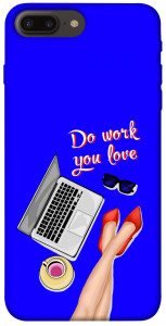 Чехол Do work you love для iPhone 8 plus (5.5")