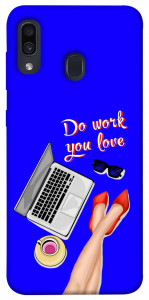 Чехол Do work you love для Samsung Galaxy A20 A205F