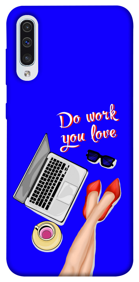 Чехол Do work you love для Galaxy A50 (2019)