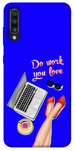Чехол Do work you love для Galaxy A70 (2019)