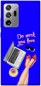 Чехол Do work you love для Galaxy Note 20 Ultra