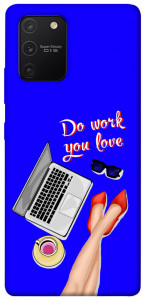 Чохол Do work you love для Galaxy S10 Lite (2020)