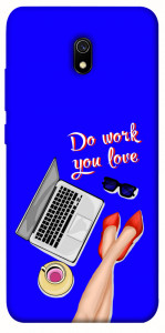 Чехол Do work you love для Xiaomi Redmi 8a
