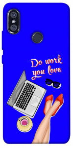 Чехол Do work you love для Xiaomi Redmi Note 5 Pro