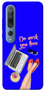 Чехол Do work you love для Xiaomi Mi 10