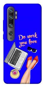 Чехол Do work you love для Xiaomi Mi Note 10 Pro