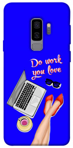 Чехол Do work you love для Galaxy S9+