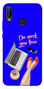 Чехол Do work you love для Huawei P20 Lite