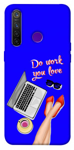 Чехол Do work you love для Realme 5 Pro