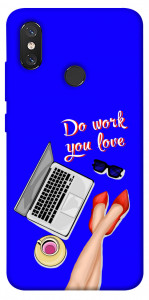 Чохол Do work you love для Xiaomi Mi 8