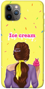 Чехол Ice cream girl для iPhone 11 Pro