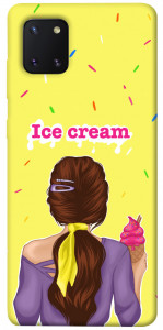Чехол Ice cream girl для Galaxy Note 10 Lite (2020)