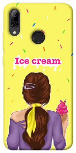 Чехол Ice cream girl для Huawei P Smart (2019)