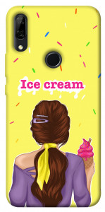 Чехол Ice cream girl для Huawei P Smart Z