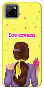 Чохол Ice cream girl для Realme C11