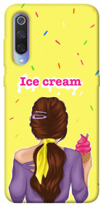 Чехол Ice cream girl для Xiaomi Mi 9