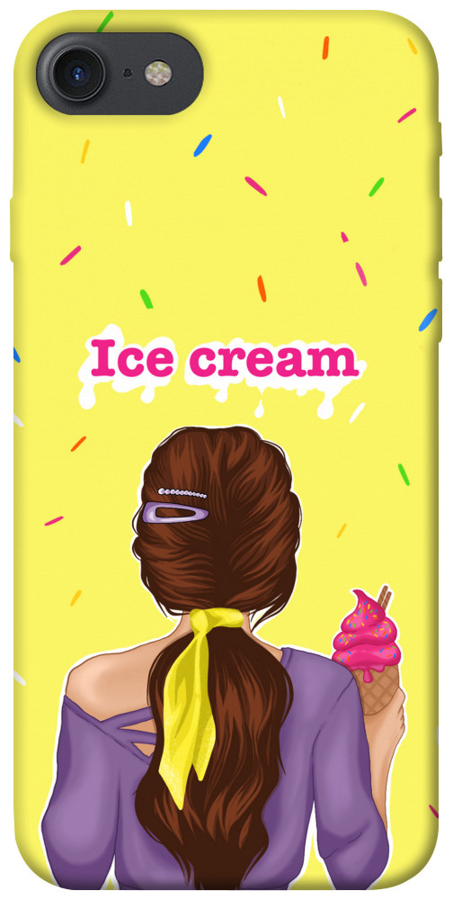 Чехол Ice cream girl для iPhone 8