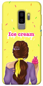 Чехол Ice cream girl для Galaxy S9+