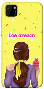 Чехол Ice cream girl для Huawei Y5p