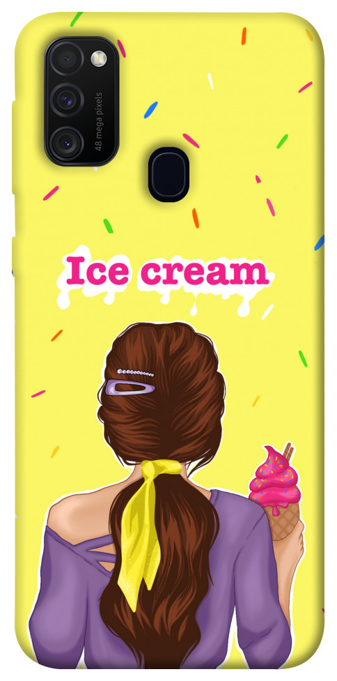 Чехол Ice cream girl для Galaxy M30s