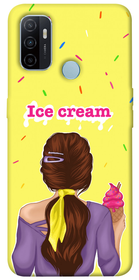 

Чехол Ice cream girl для Oppo A53 1170973