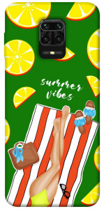 Чехол Summer girl для Xiaomi Redmi Note 9 Pro