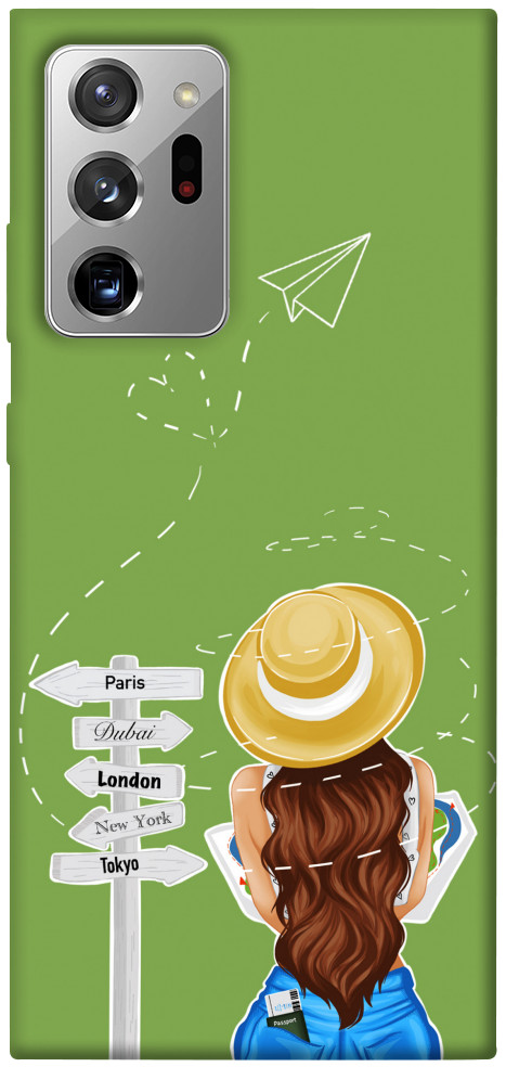 Чехол Travel girl для Galaxy Note 20 Ultra