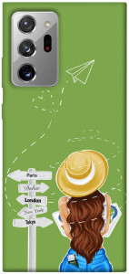 Чохол Travel girl для Galaxy Note 20 Ultra