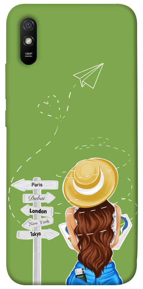 Чохол Travel girl для Xiaomi Redmi 9A