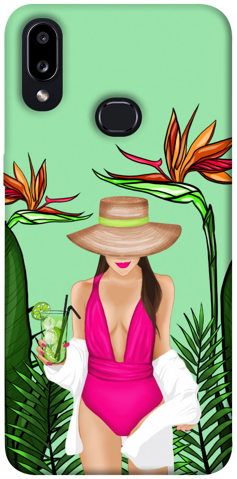 

Чехол Tropical girl для Galaxy A10s (2019) 1171299