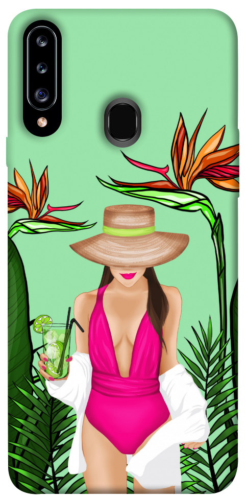 

Чохол Tropical girl для Galaxy A20s (2019) 1171301