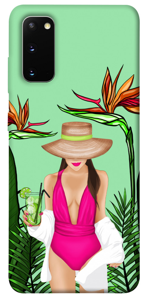 

Чехол Tropical girl для Galaxy S20 (2020) 1171312