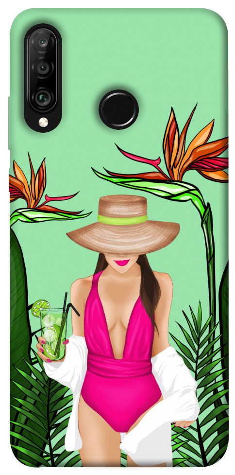 

Чехол Tropical girl для Huawei P30 Lite 1171328