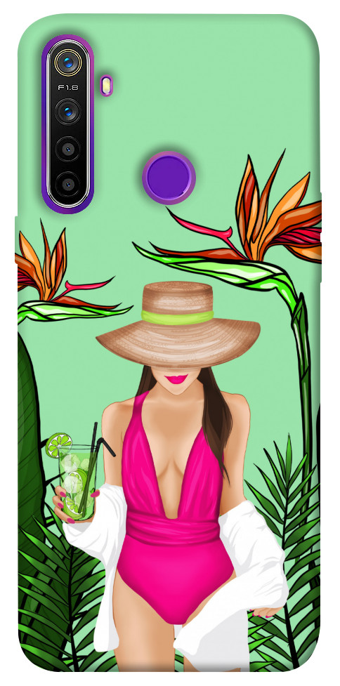

Чохол Tropical girl для Realme 5 1171331