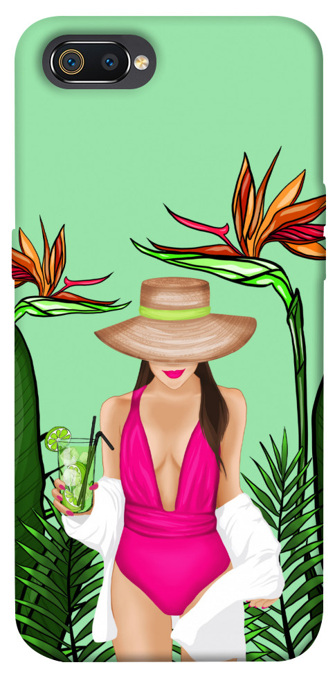 

Чехол Tropical girl для Realme C2 1171335