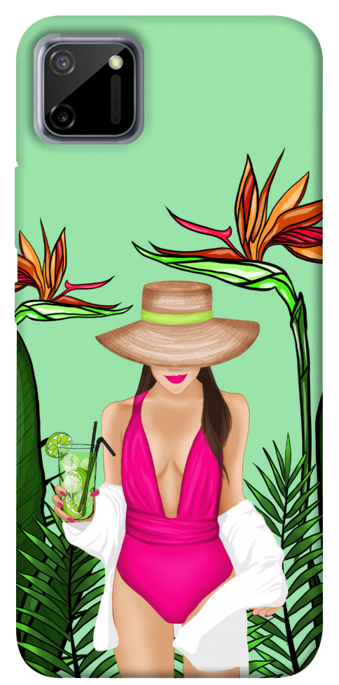 

Чехол Tropical girl для Realme C11 1171337