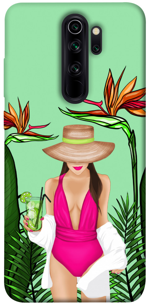 

Чехол Tropical girl для Xiaomi Redmi Note 8 Pro 1171350