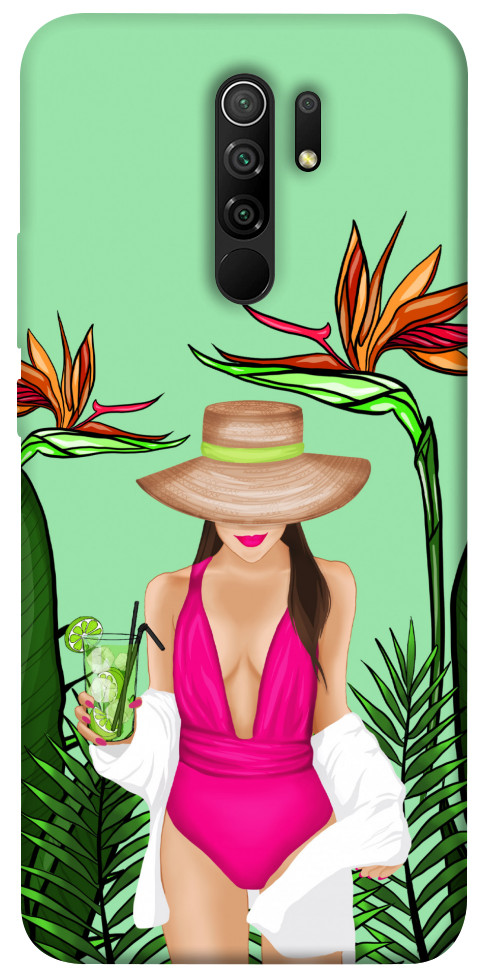 

Чехол Tropical girl для Xiaomi Redmi 9 1171362