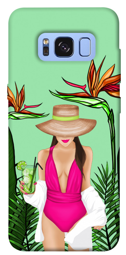 

Чехол Tropical girl для Galaxy S8 (G950) 1171363
