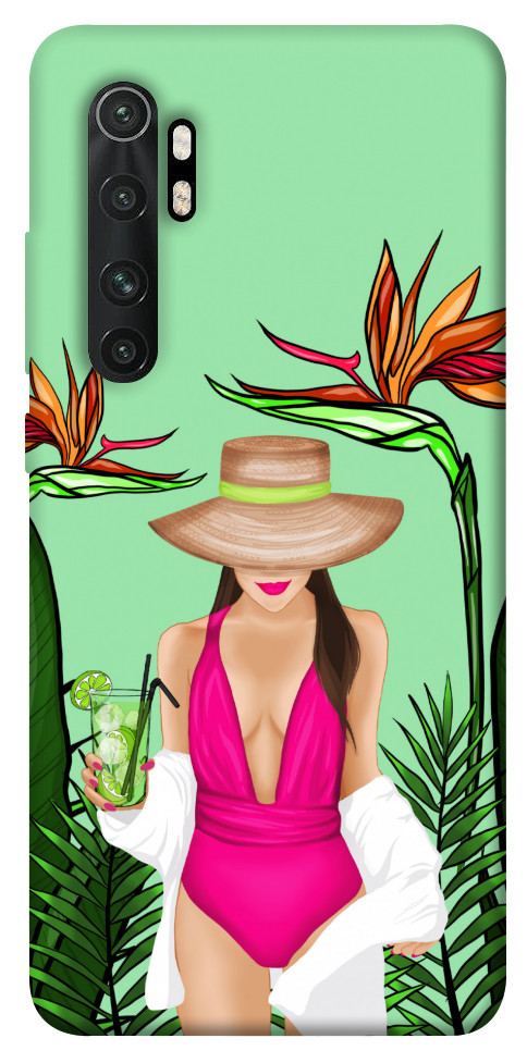 

Чехол Tropical girl для Xiaomi Mi Note 10 Lite 1171366