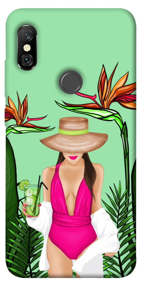 

Чохол Tropical girl для Xiaomi Redmi Note 6 Pro 1171372