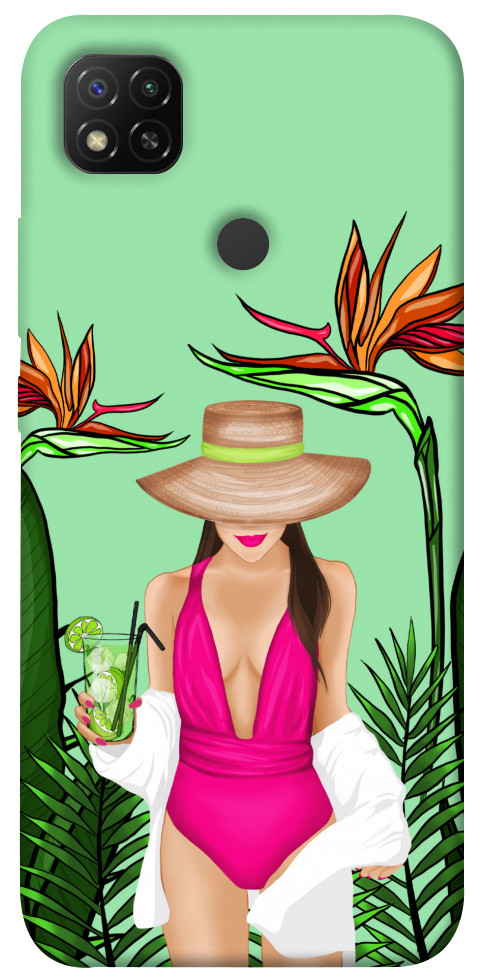 

Чохол Tropical girl для Xiaomi Redmi 9C 1171390