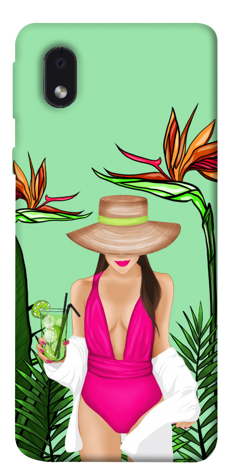 

Чехол Tropical girl для Samsung Galaxy A01 Core 1171407