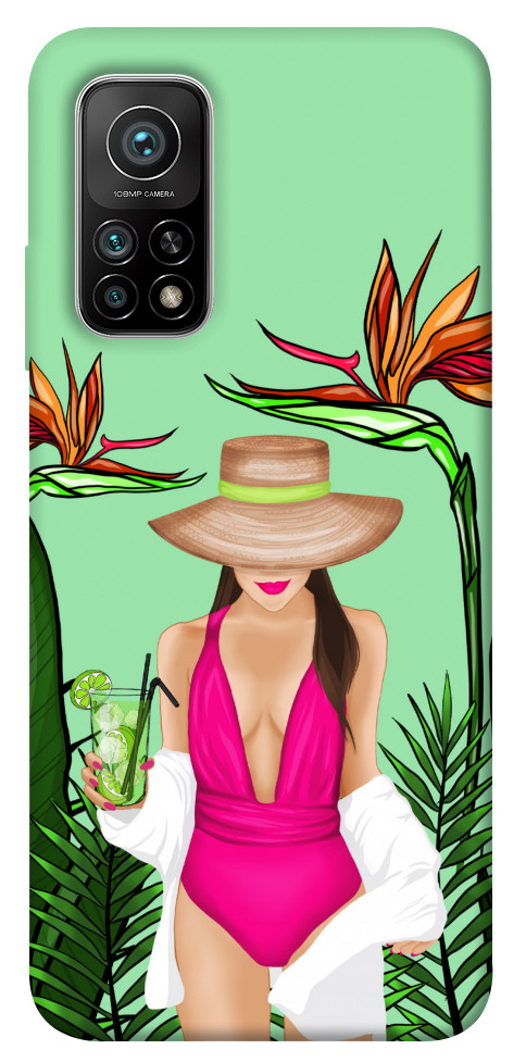 

Чехол Tropical girl для Xiaomi Mi 10T Pro 1171411