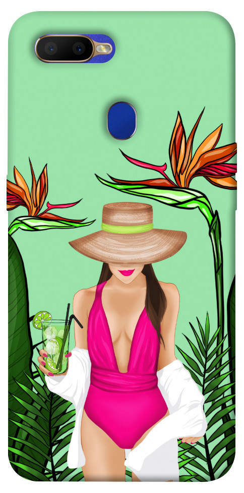 

Чехол Tropical girl для Oppo A12 1171420