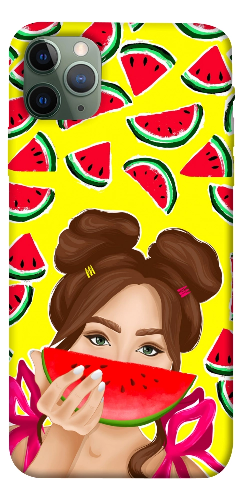 Чехол Watermelon girl для iPhone 11 Pro Max