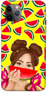Чехол Watermelon girl для iPhone 11 Pro