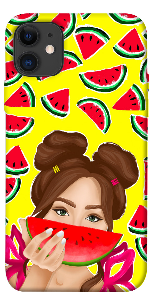 Чехол Watermelon girl для iPhone 11